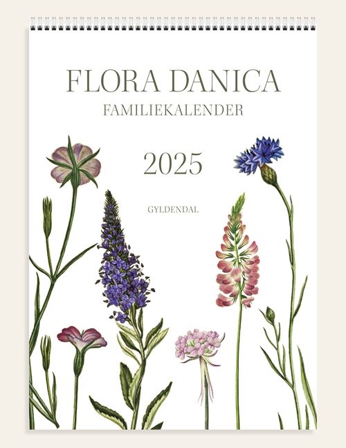 Flora Danica-familiekalender 2025 - Årbøger og almanakker - Fonden Skalk