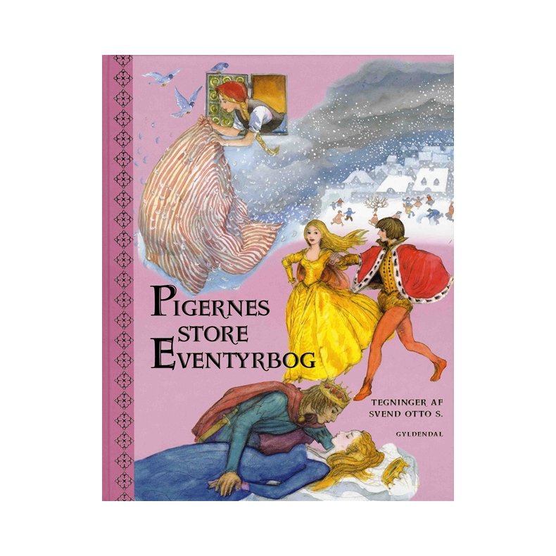 Pigernes store eventyrbog af Brd. Grimm og H.C. Andersen