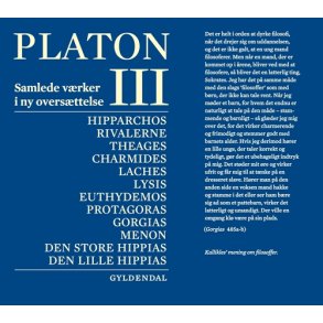 Platon. Bind 3 Samlede vrker i ny oversttelse