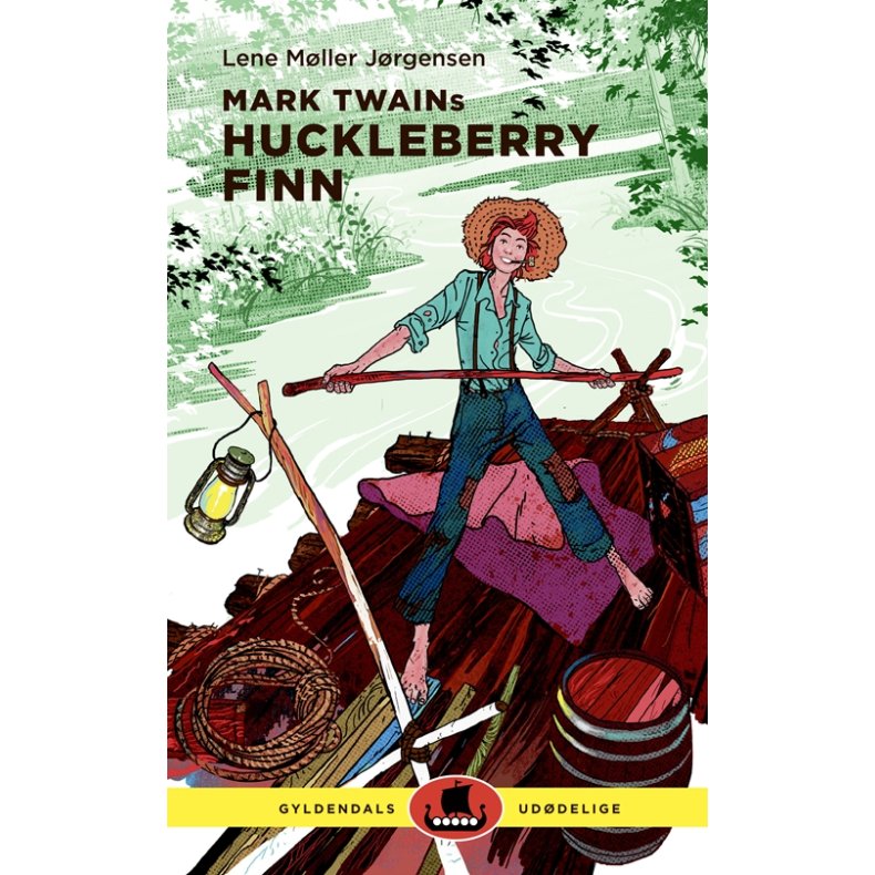 Mark Twains Huckleberry Finn Gyldendals uddelige