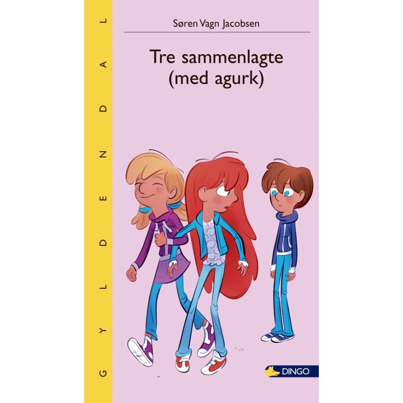Tre sammenlagte (med agurk) 
