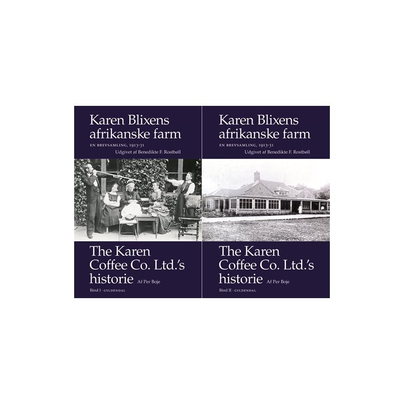 Karen Blixens afrikanske farm. En brevsamling 1913-31. Udgivet af Benedikte F. Rostbll 1-2 Karen Coffee Co. Ltd.'s historie. Af Per Boje