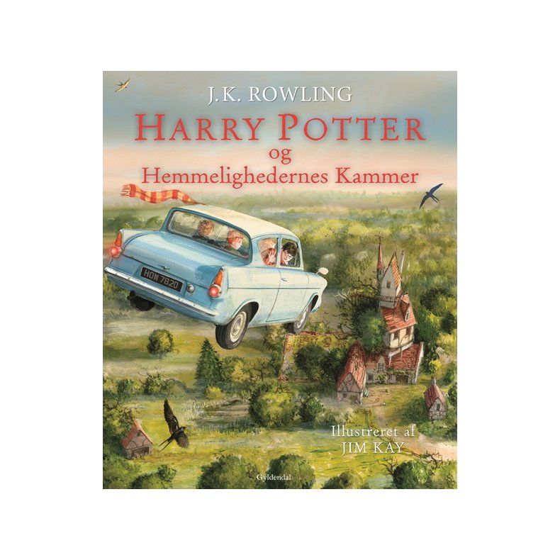 Harry Potter Illustreret 2 - Harry Potter og Hemmelighedernes Kammer Illustreret udgave