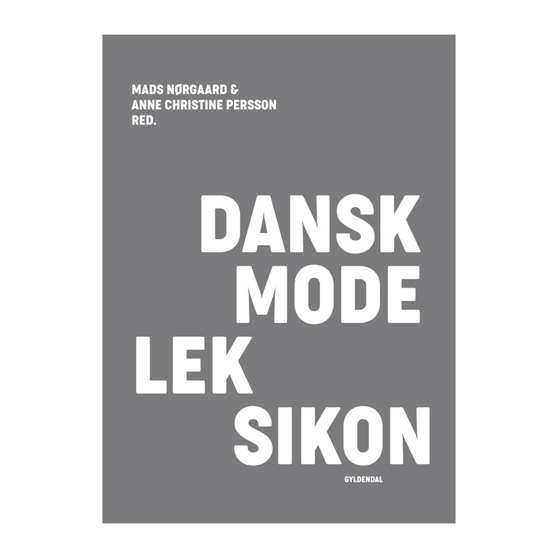 Dansk modeleksikon - mrkegr 