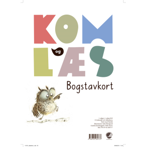 Kom og ls. Bogstavkort 
