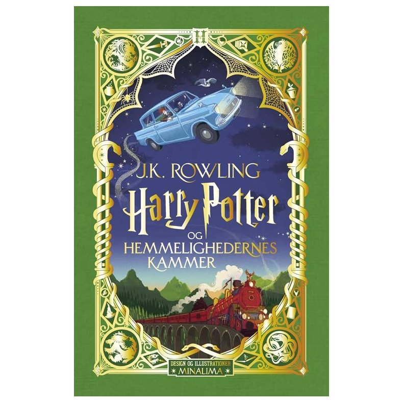 Harry Potter 2 - Harry Potter og Hemmelighedernes Kammer - pragtudgave 