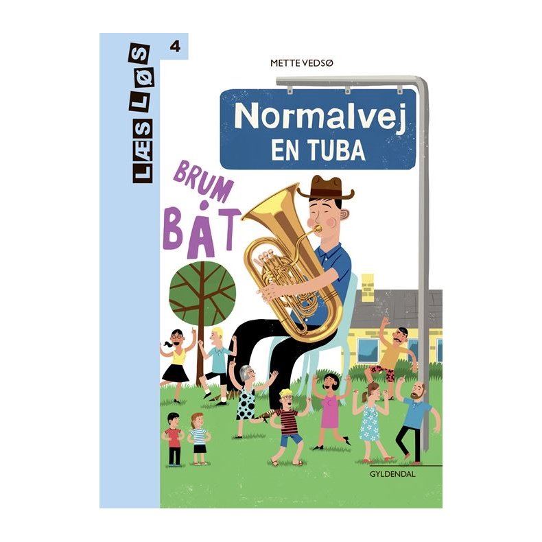 Normalvej. En tuba 