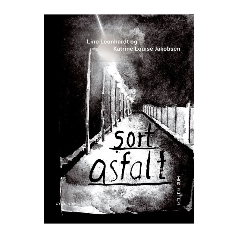 Mellem_rum. Sort asfalt 