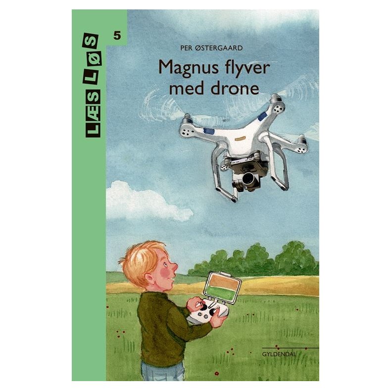 Magnus flyver med drone 