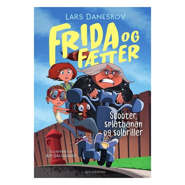 Frida og Ftter 2 - Scooter, splatbanan og solbriller 