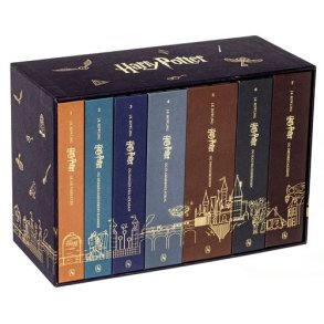 Harry Potter 1-7 - 25 rs jubilumsudgaver i boksst 