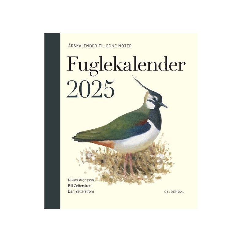Fuglekalender 2025 rskalender til egne noter