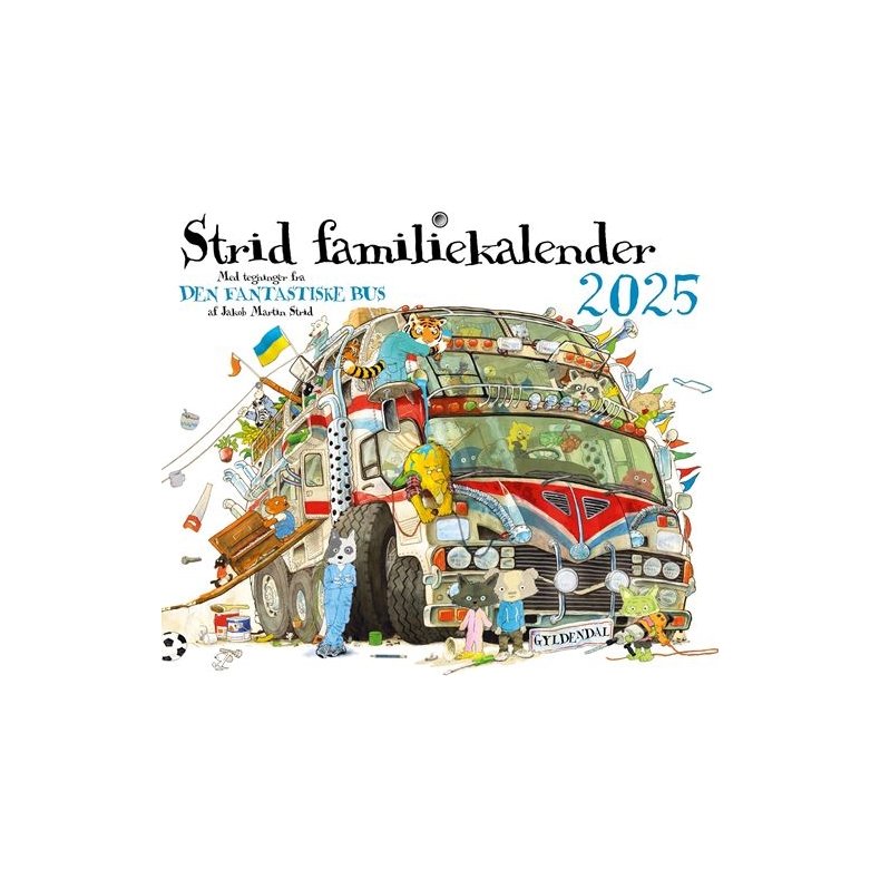 Strid Familiekalender 2025 