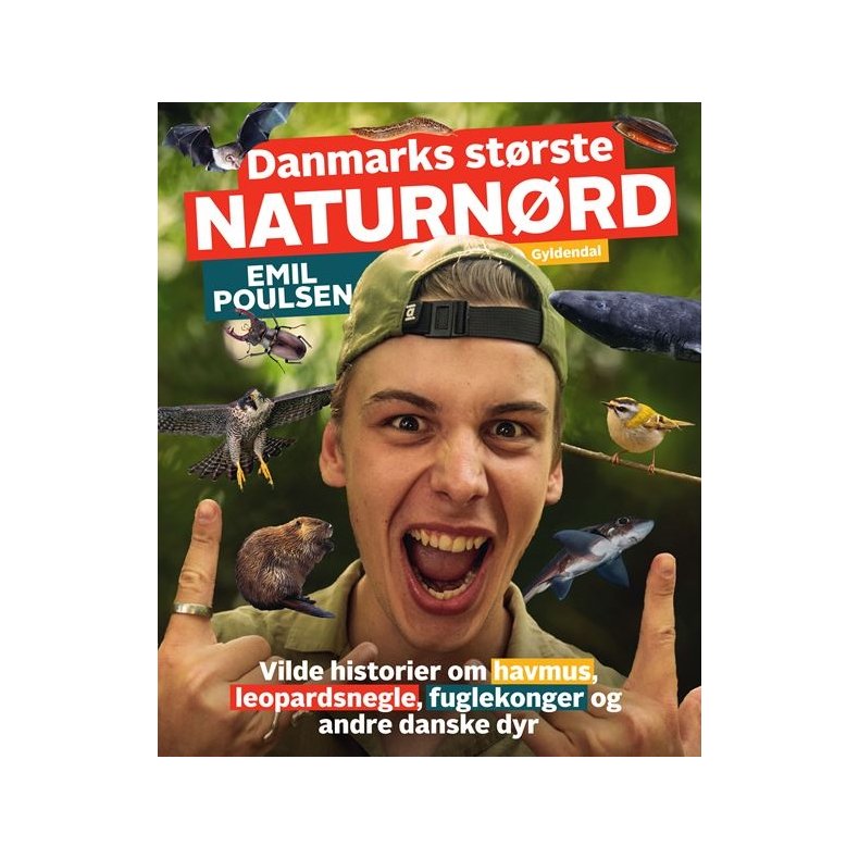 Danmarks strste naturnrd - Emil Poulsen Vilde historier om havmus, leopardsnegle, fuglekonger og andre danske dyr