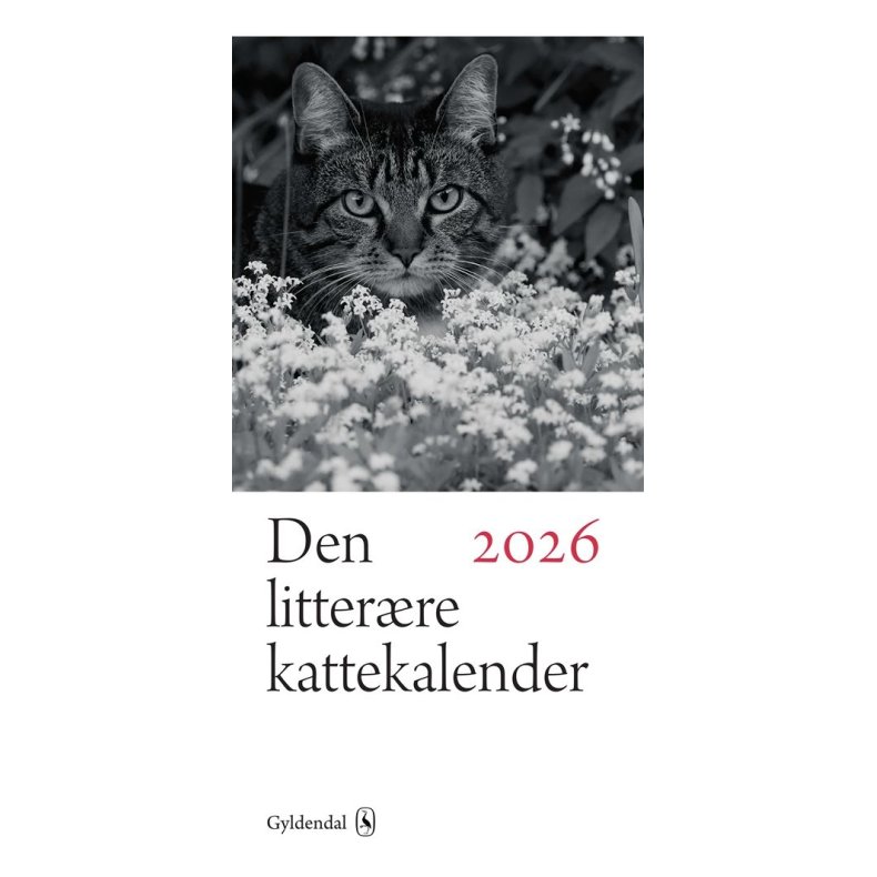 Den litterre kattekalender 2026 