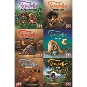Pixi-serie 125: Troldeliv (kolli 48) (kolli  48 stk.)