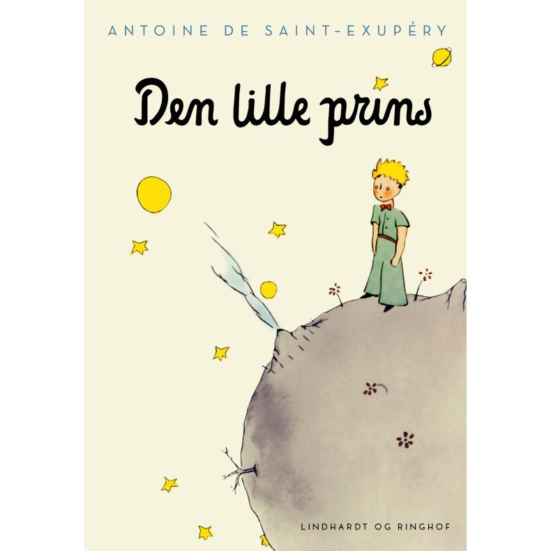 Den lille prins, lys hardback 