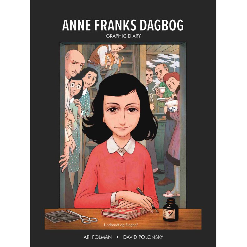 Anne Franks Dagbog graphic novel 