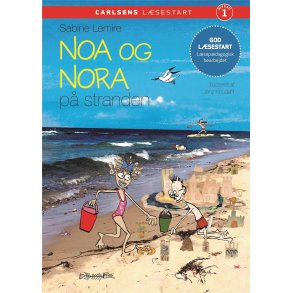 Carlsens lsestart - Noa og Nora p stranden 