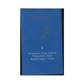 Sren Kierkegaards skrifter,  2. portion Bd. 4 + K4