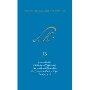 Sren Kierkegaars Skrifter pakke 25, bind 16 + K16 