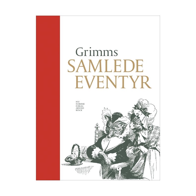 Grimms samlede eventyr Rd indbinding