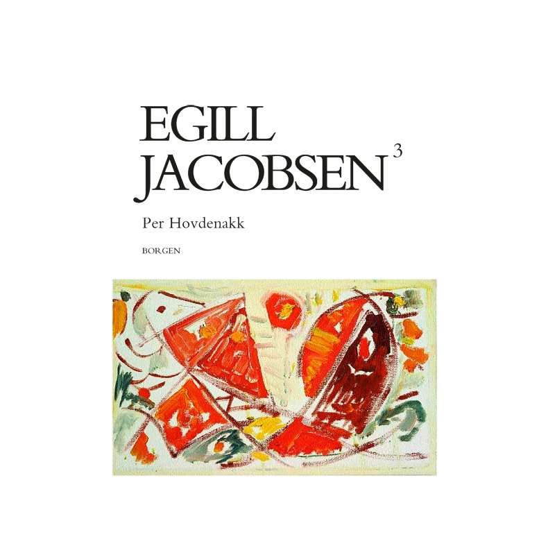 Egill Jacobsen 3 Malerier 1980-1998