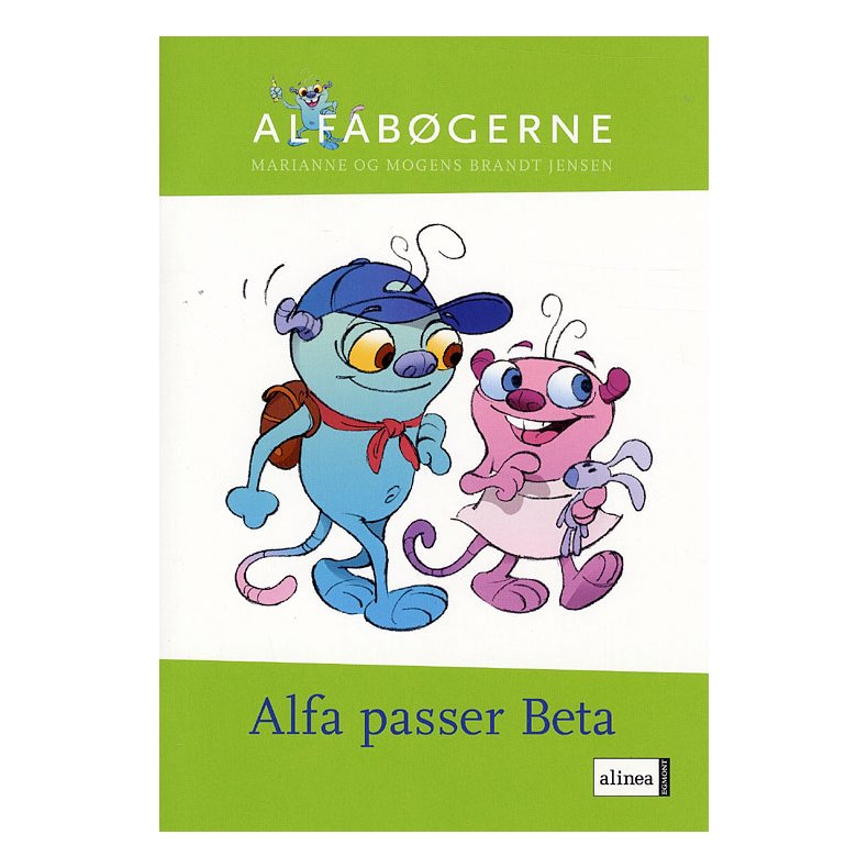 Skrivevejen, Alfabgerne, Alfa passer Beta 