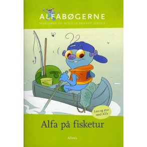 Skrivevejen, Alfabgerne, Alfa p fisketur 
