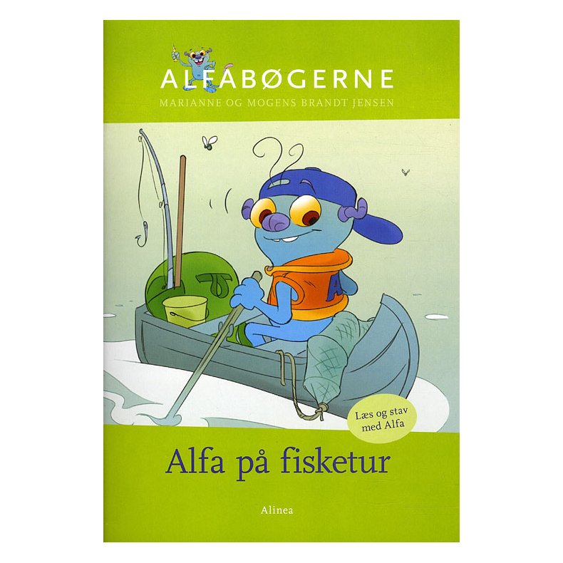Skrivevejen, Alfabgerne, Alfa p fisketur 