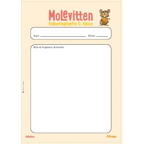 Molevitten, 0. kl., Evalueringshfte Lsesporet