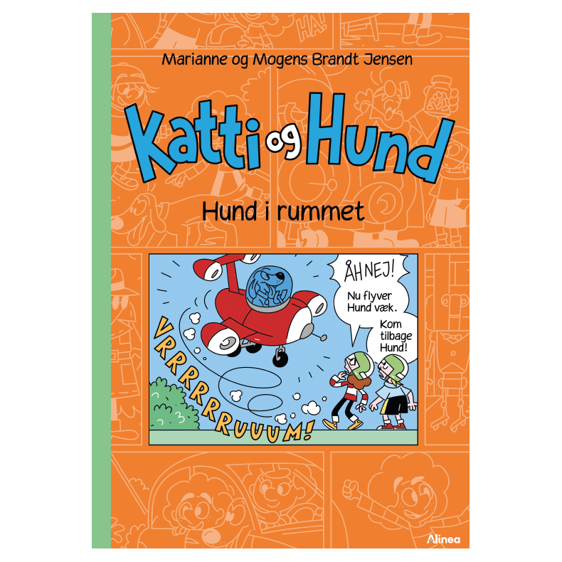 Katti og Hund - Hund i rummet, Grn Lseklub Hund i rummet