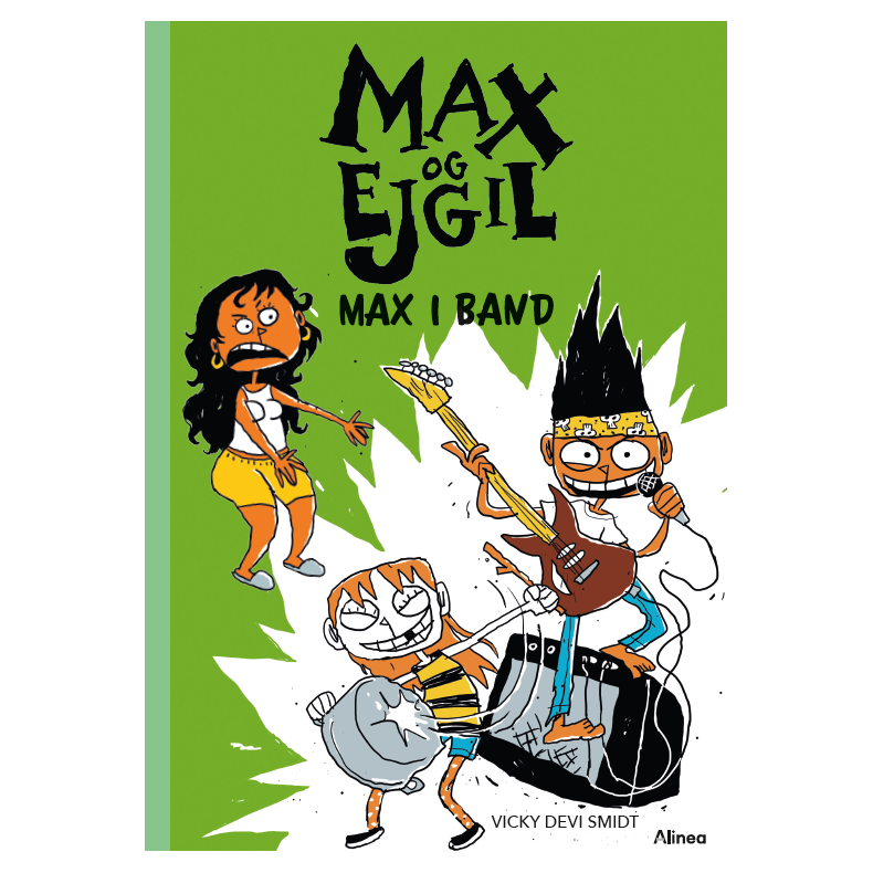 Max og Ejgil, Max i band, Grn Lseklub Max i brand