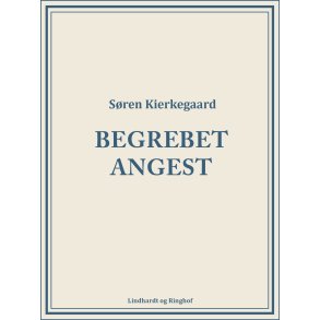 Begrebet angest 