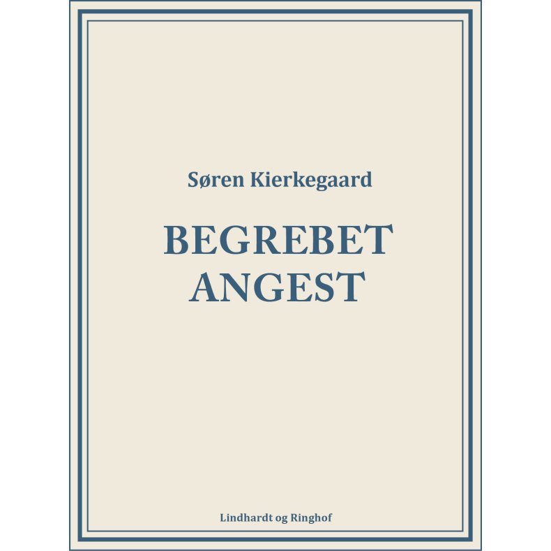 Begrebet angest 