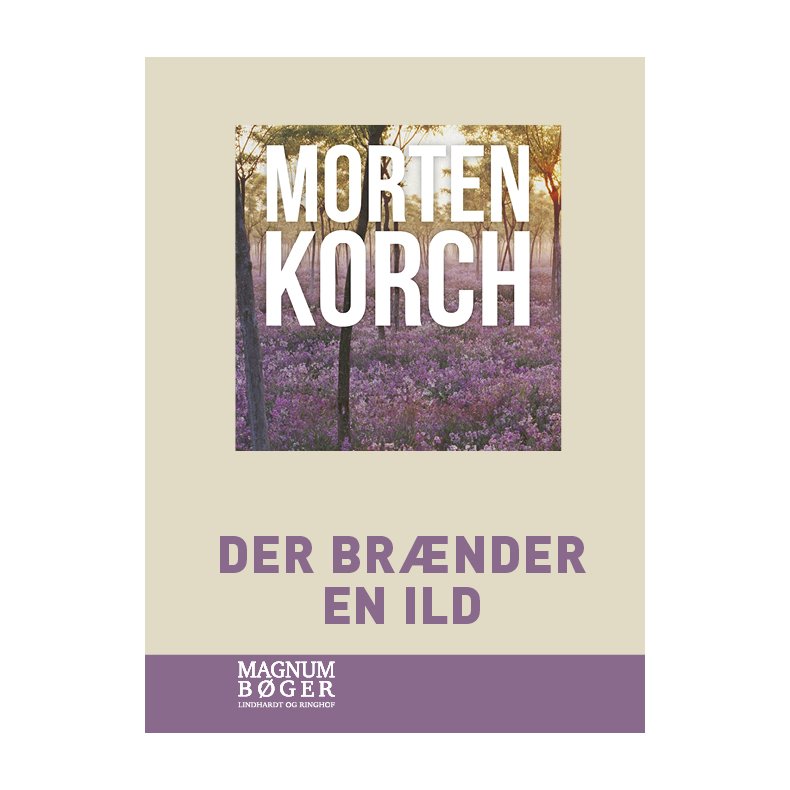 Der brnder en ild (Storskrift) 