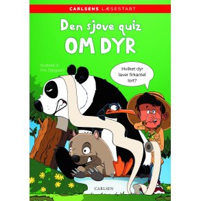 Carlsens Lsestart: Den sjove quiz om dyr 
