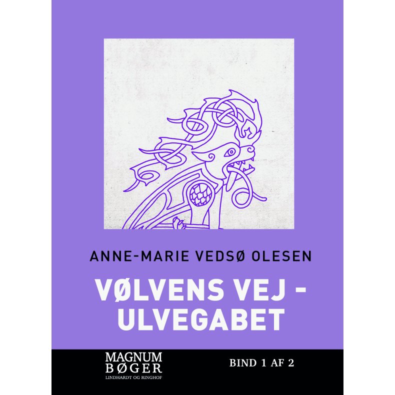 Vlvens vej - Ulvegabet (Storskrift) 