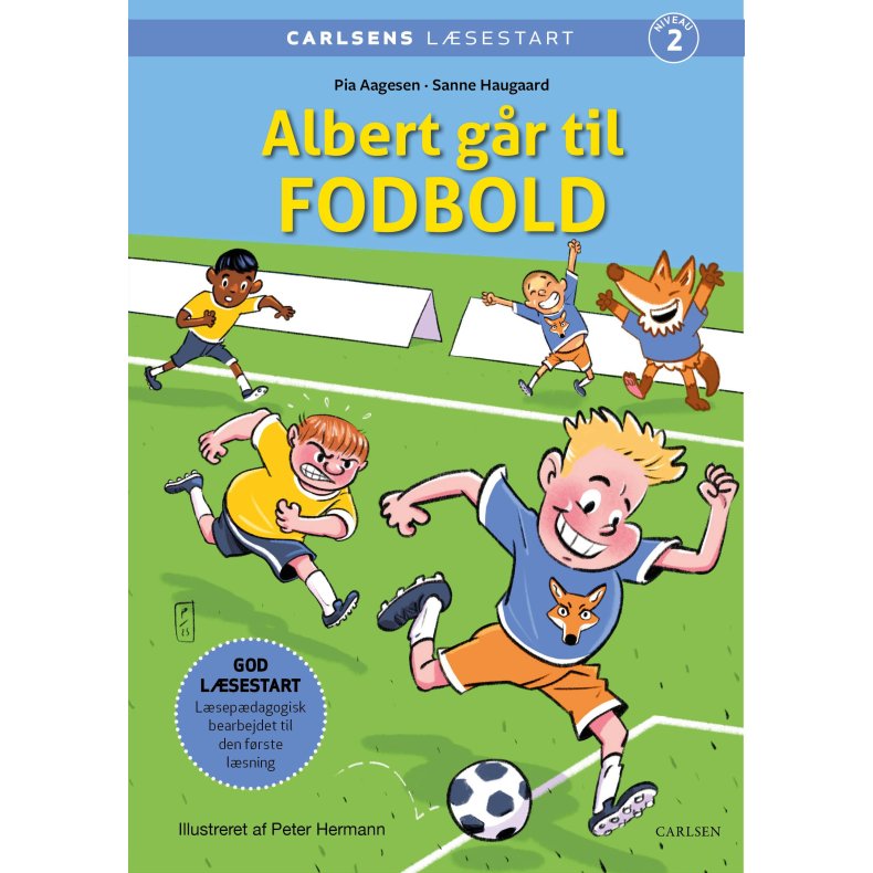 Carlsens Lsestart: Albert gr til fodbold 