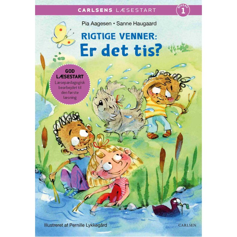 Carlsens L�sestart: Rigtige venner - Er det tis? 