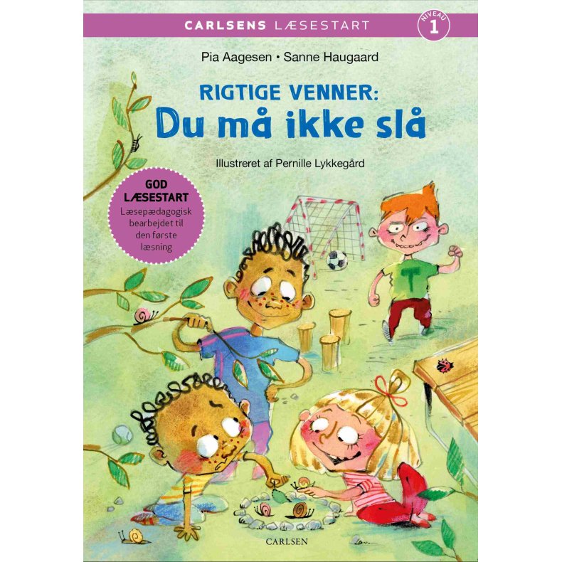 Carlsens L�sestart: Rigtige venner - Du m� ikke sl� 