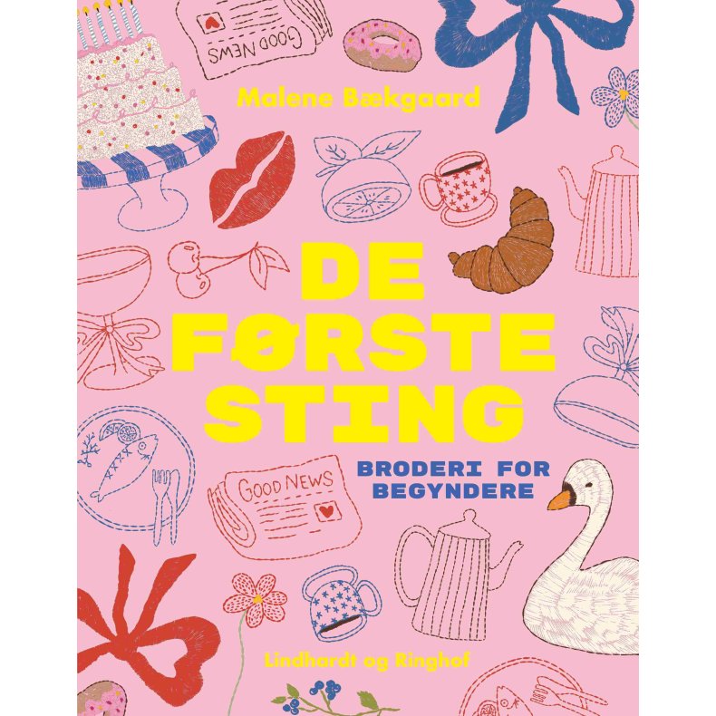 De frste sting - broderi for begyndere Broderi for begyndere