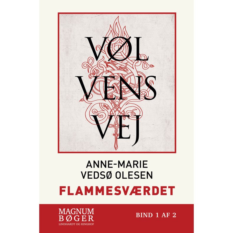 Vlvens vej - Flammesvrdet (Storskrift) 