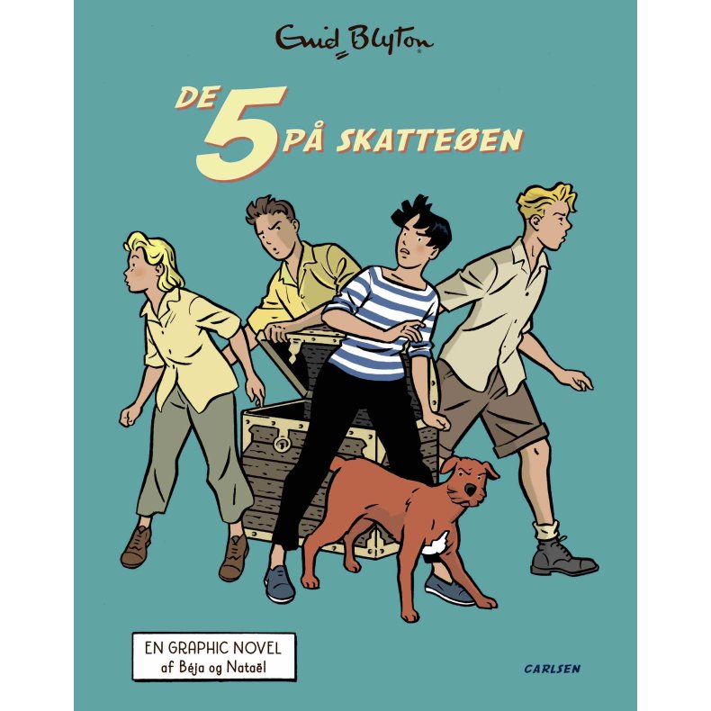 De 5 p� skatte�en (1) - graphic novel 