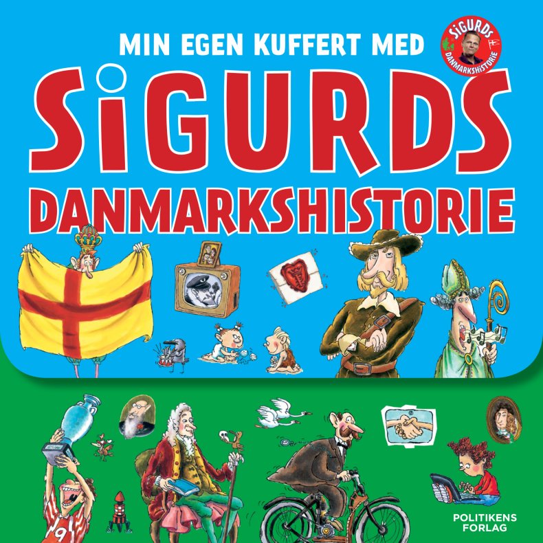 Min egen kuffert med Sigurds danmarkshistorie 