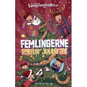 Femlingerne pynter juletr 