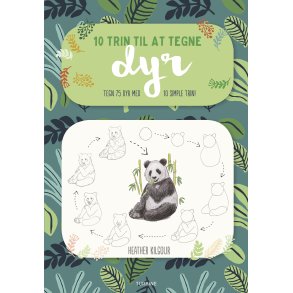 10 trin til at tegne dyr tegn 75 dyr med 10 simple trin!