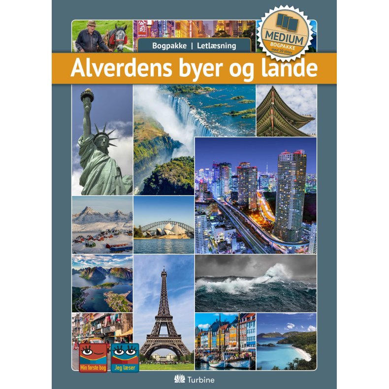 Alverdens byer og lande (MEDIUM 20 bger) spar min. 35%
