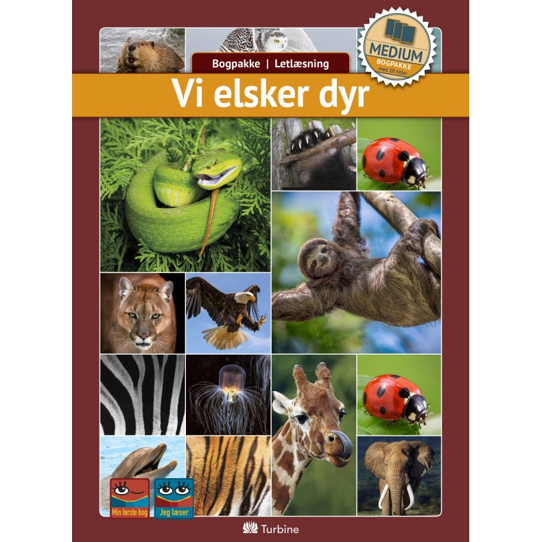 Vi elsker dyr (MEDIUM 20 bger) spar min. 35%