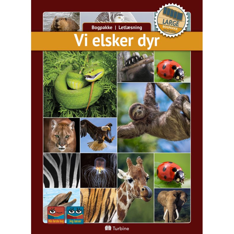 Vi elsker dyr (LARGE 30 b�ger) spar min. 45%